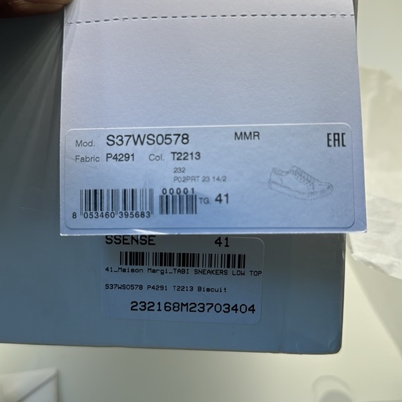 MAISON MARGIELA MEN TABI SNEAKERS LOW TOP - Picture 13 of 16